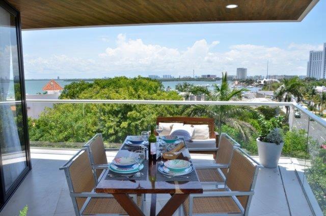 Takh Sea View Apartment Cancún Buitenkant foto