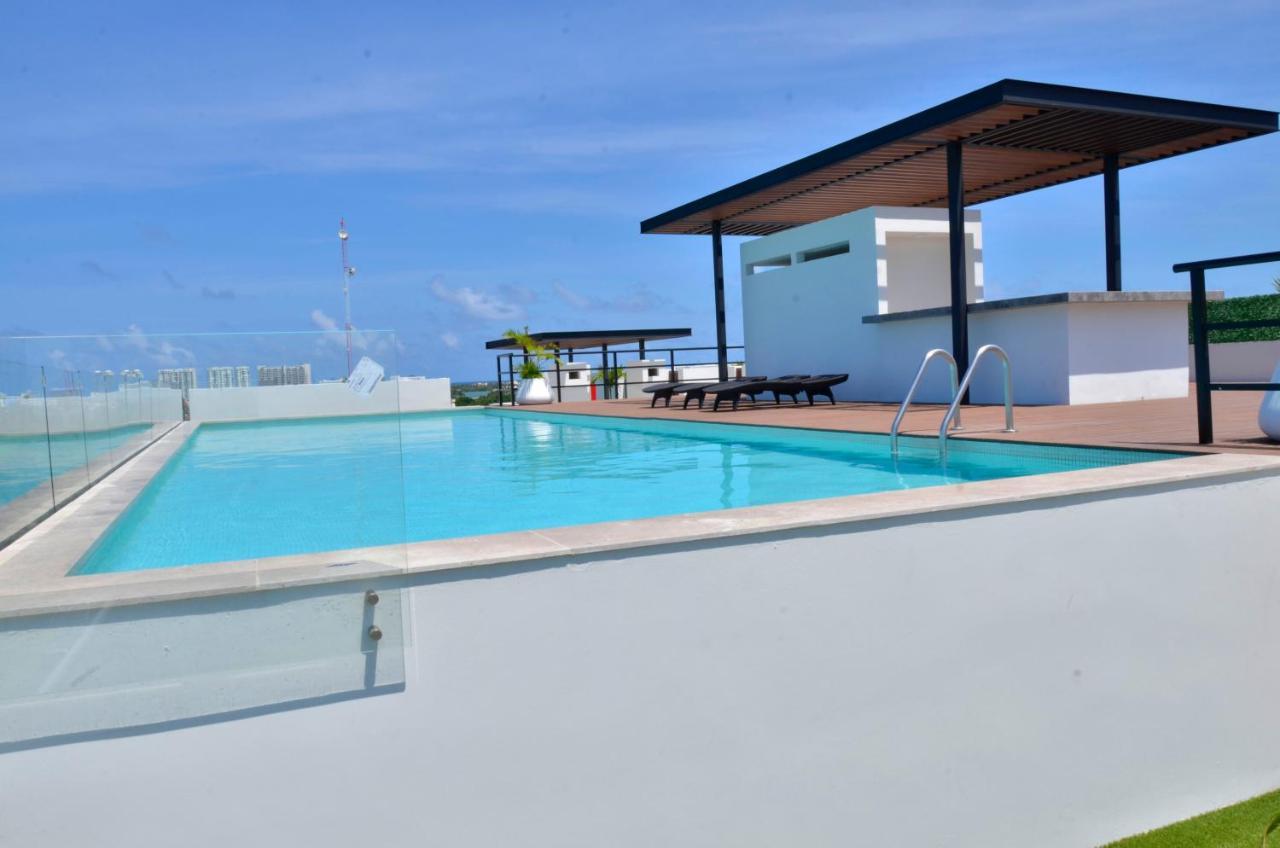 Takh Sea View Apartment Cancún Buitenkant foto