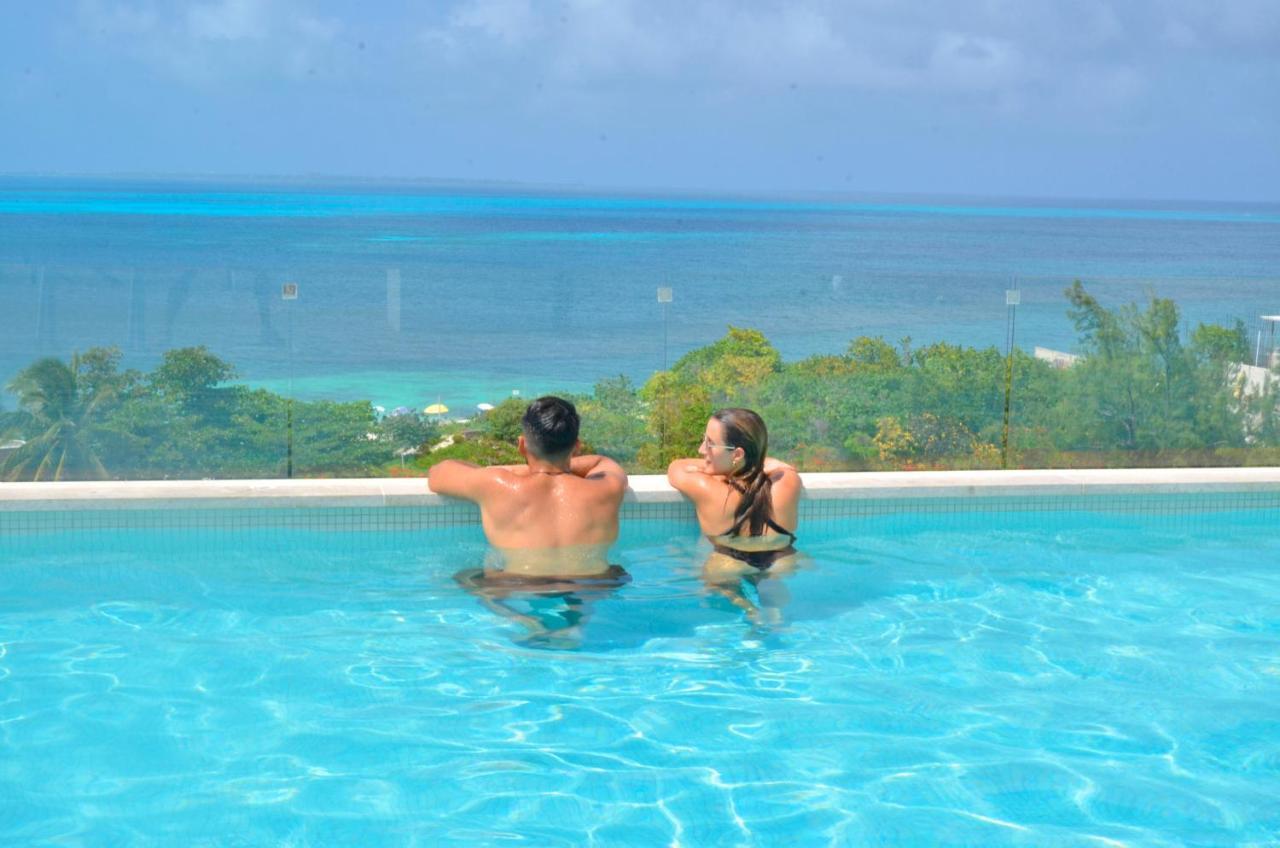 Takh Sea View Apartment Cancún Buitenkant foto
