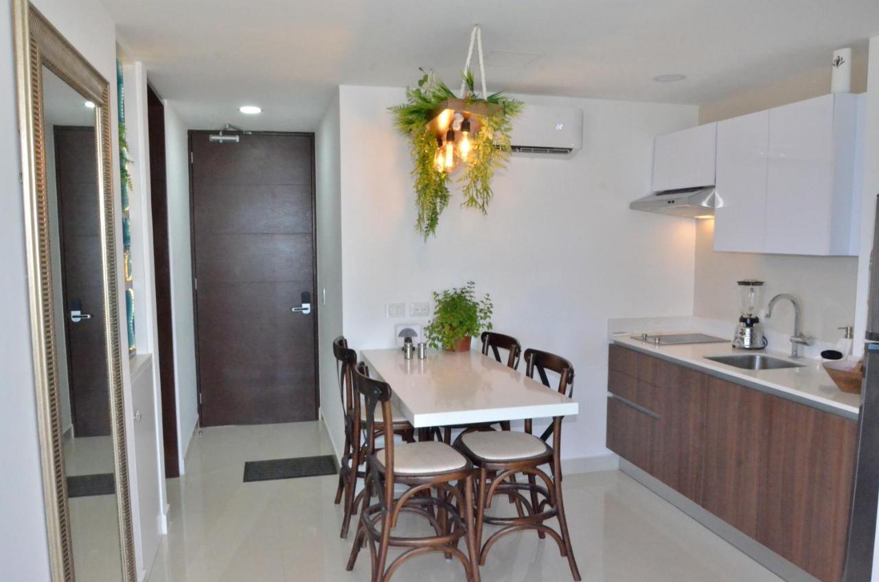 Takh Sea View Apartment Cancún Buitenkant foto