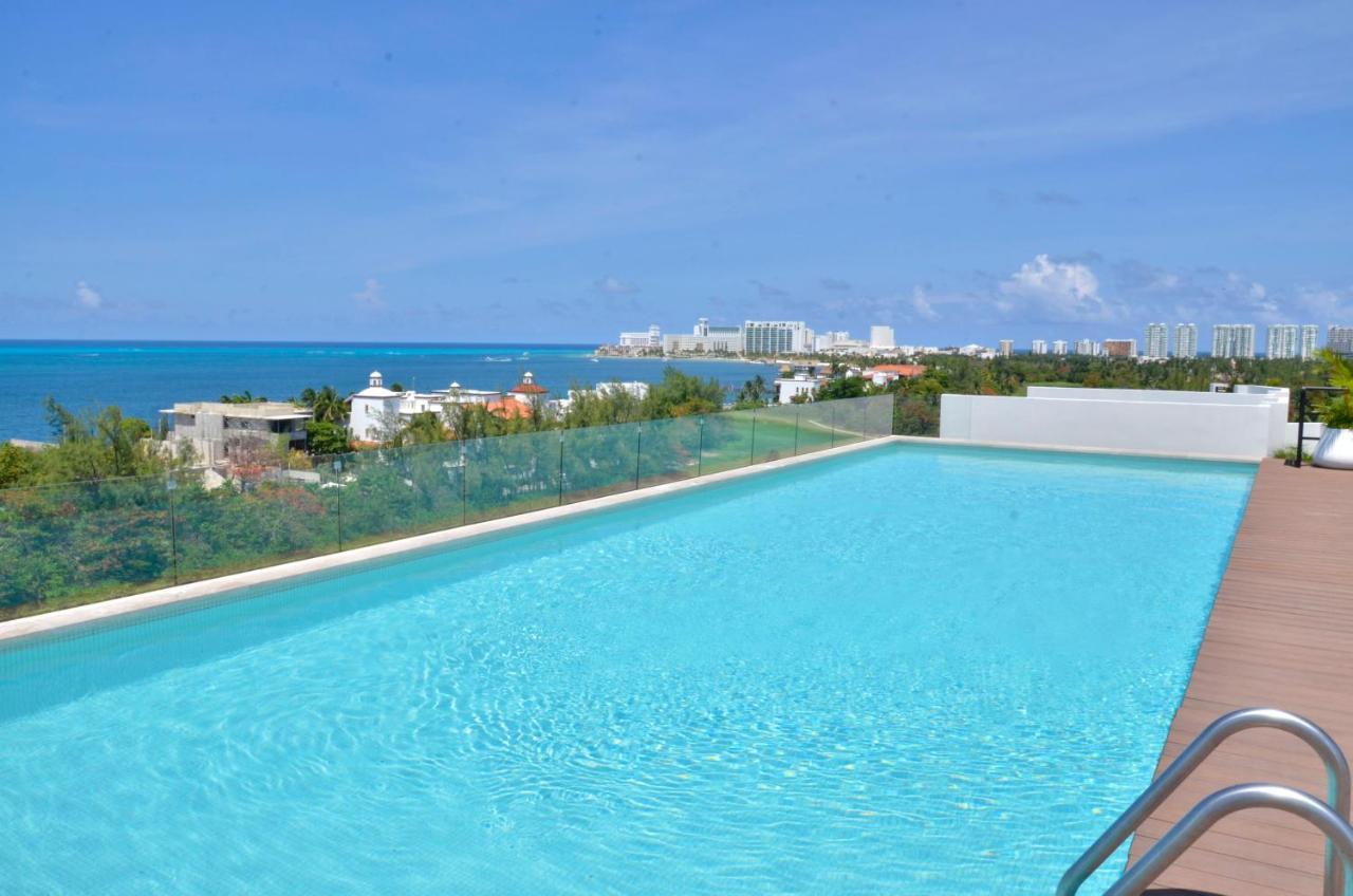 Takh Sea View Apartment Cancún Buitenkant foto