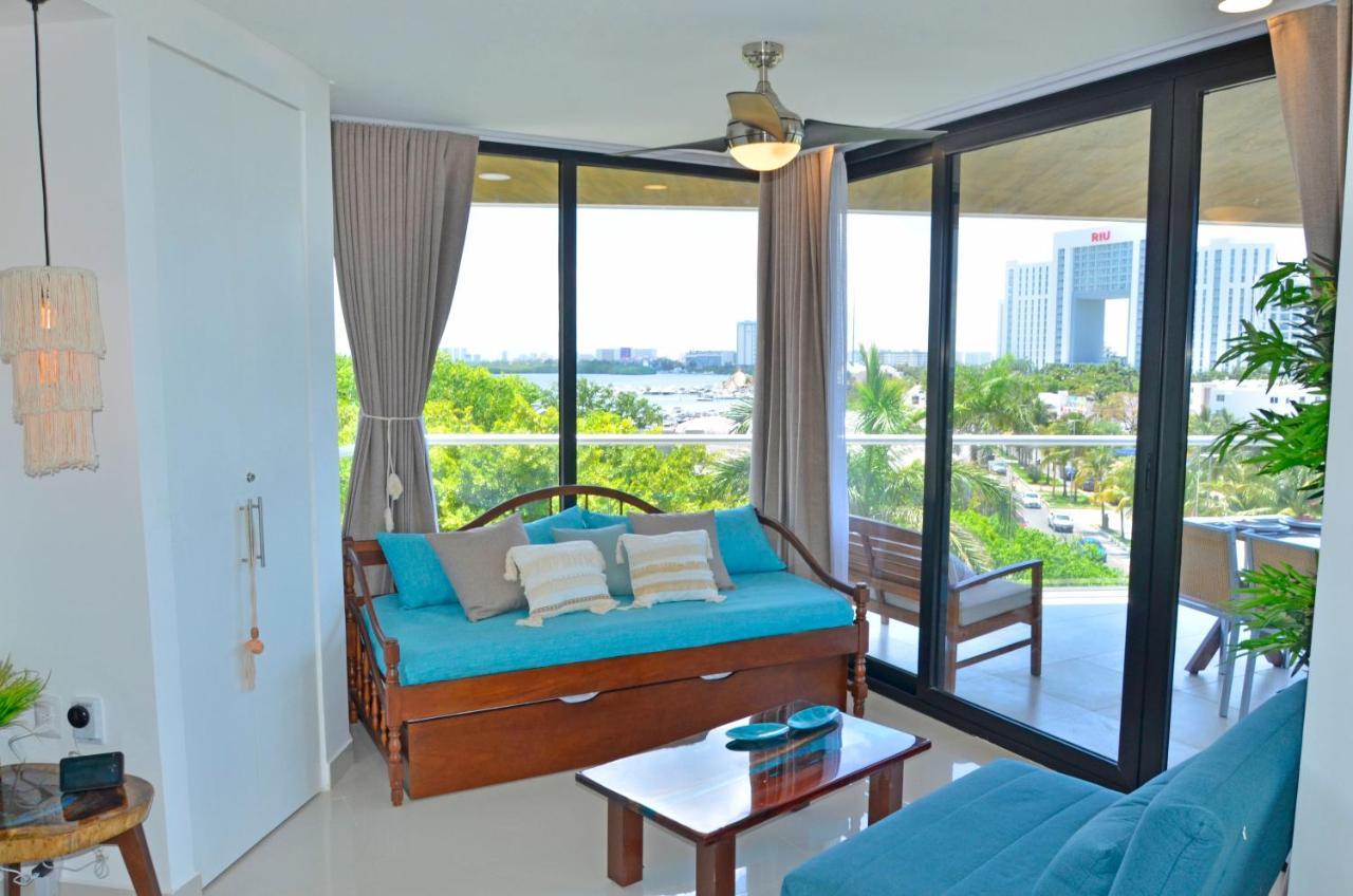 Takh Sea View Apartment Cancún Buitenkant foto